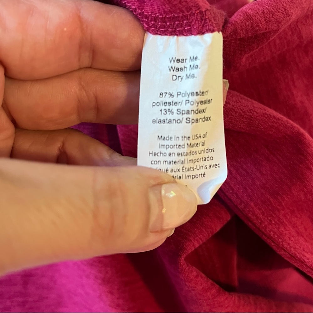 Beyond Yoga Raspberry Pink Flared Skirt - Picture 6 of 7